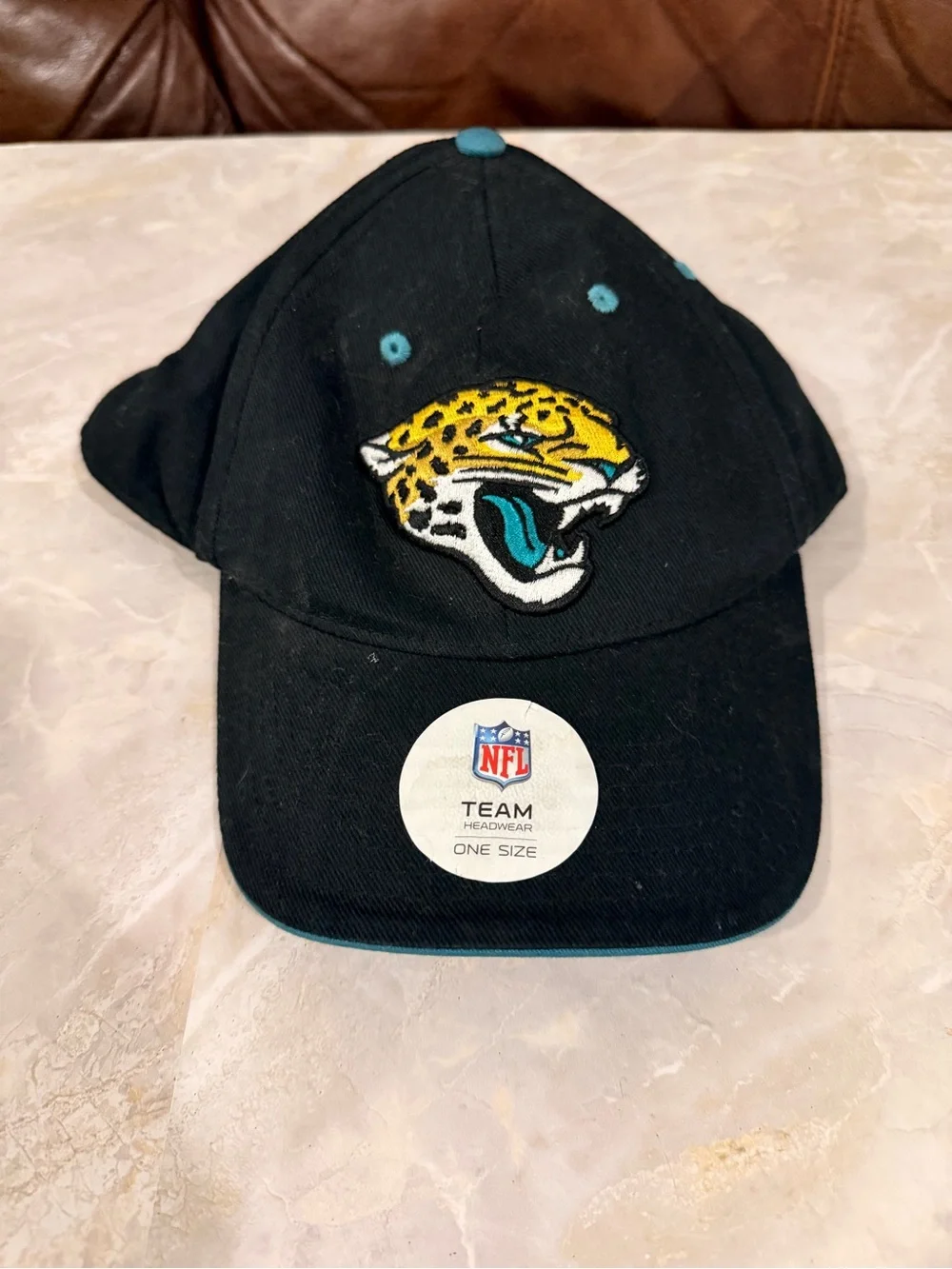 NFL Jacksonville Jaguars Black Kids Cap with Team Logo